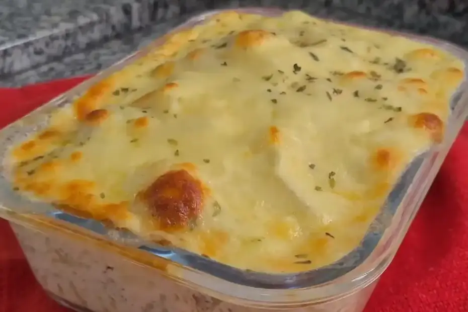 Batata Cremosa de Forno