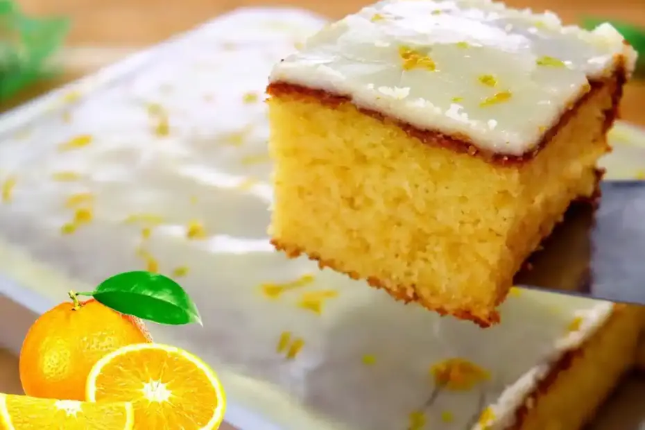Bolo de Laranja Fofo