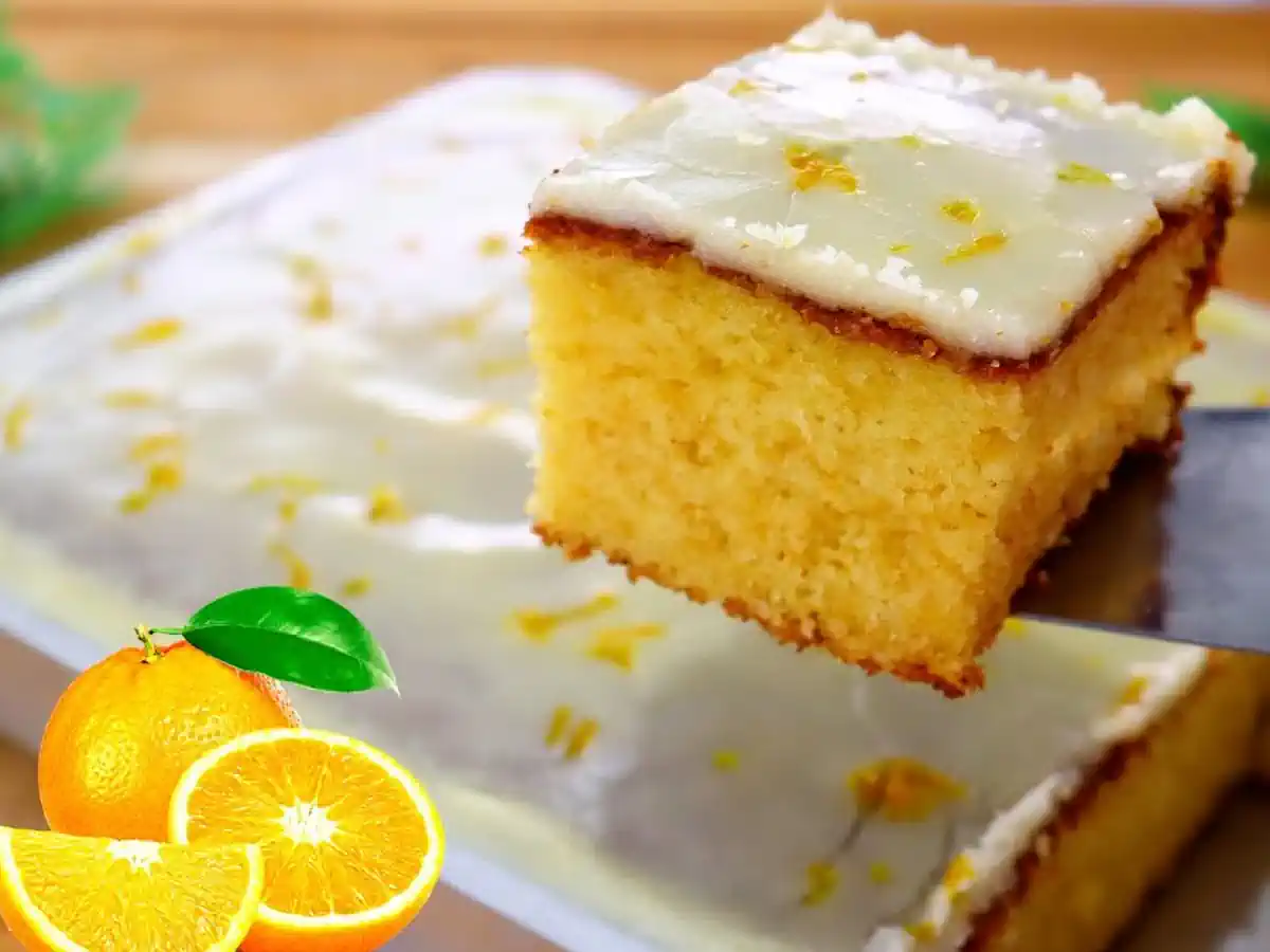 Bolo de Laranja Fofo