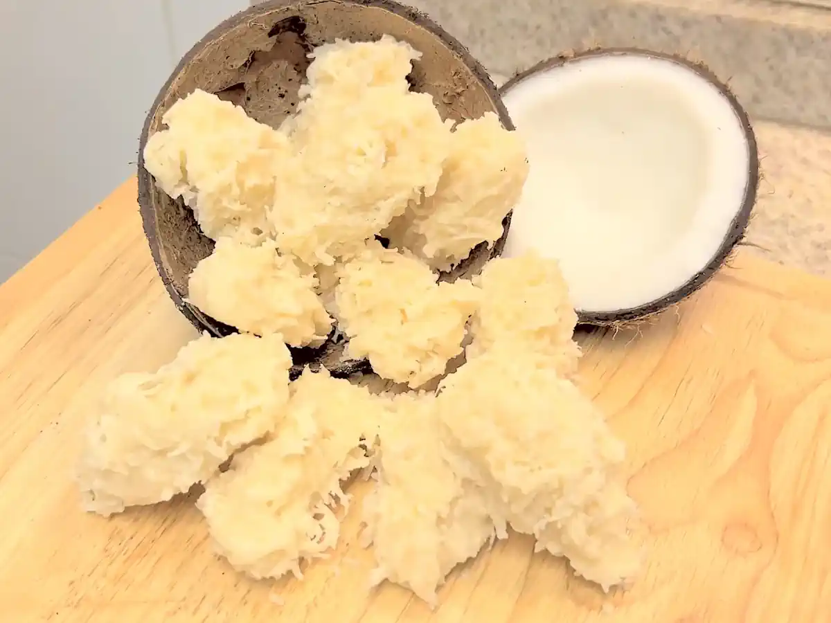 Cocada sem leite condensado