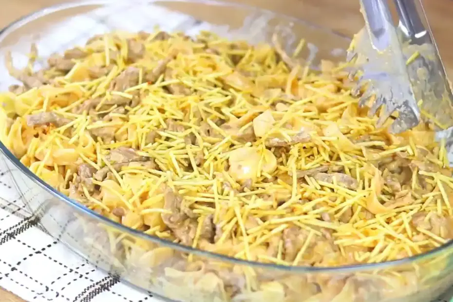 Macarrão Cremoso ao Molho de Strogonoff