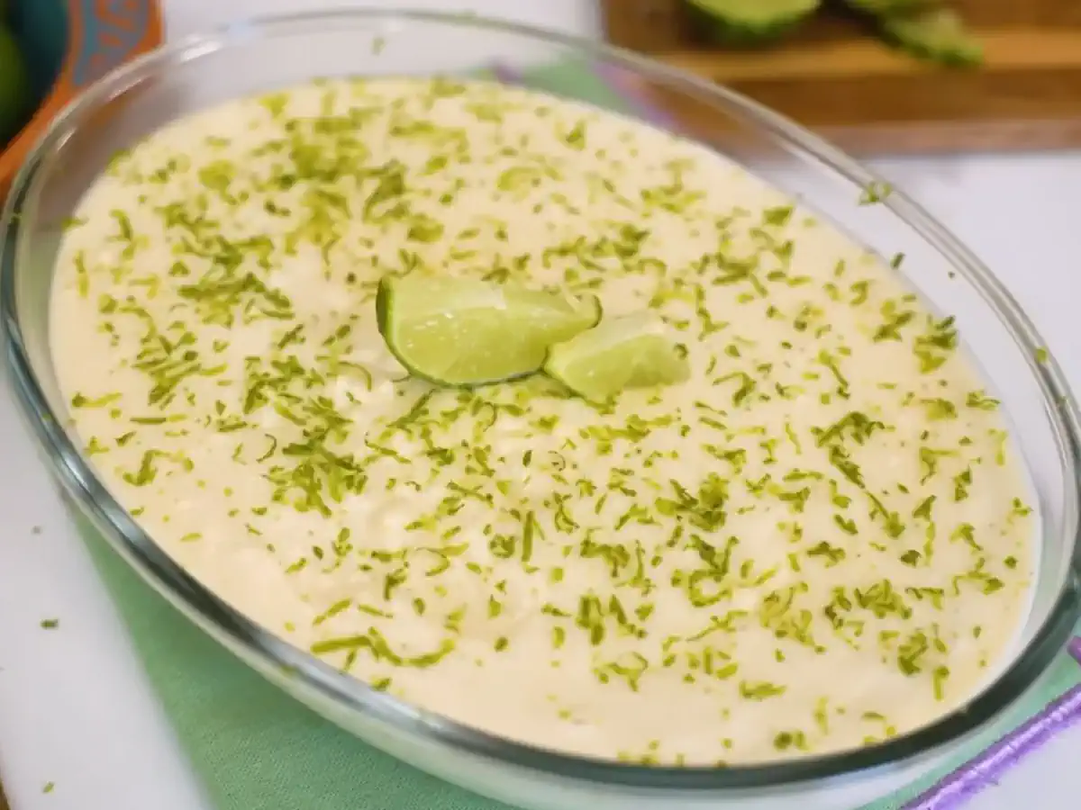 Mousse de Limão Refrescante
