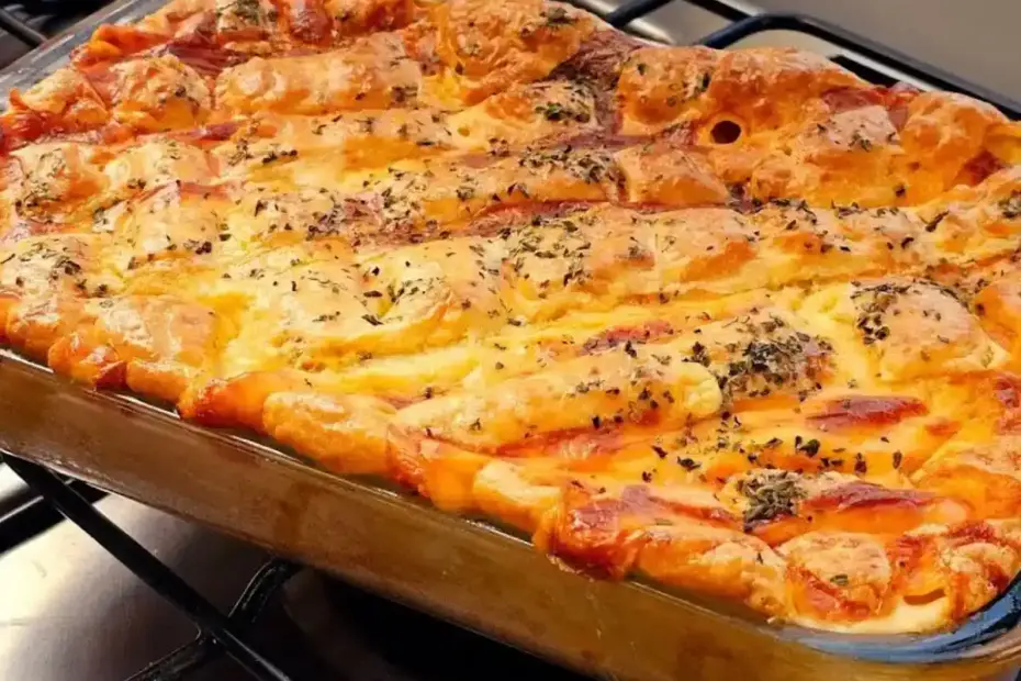 Torta de Frango de Liquidificador