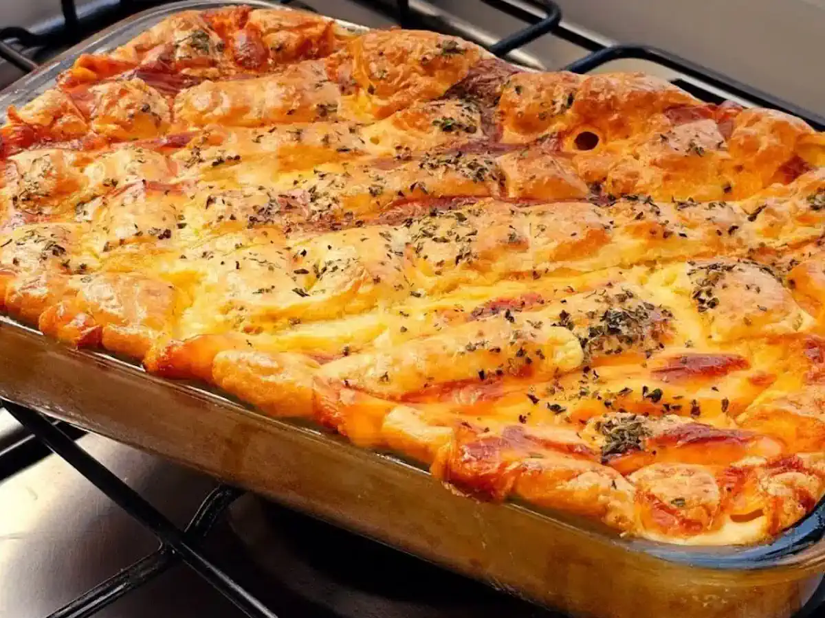 Torta de Frango de Liquidificador