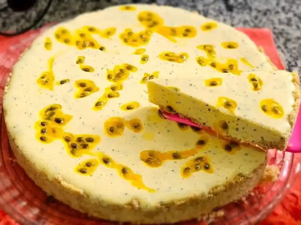Torta de Maracujá Irresistível
